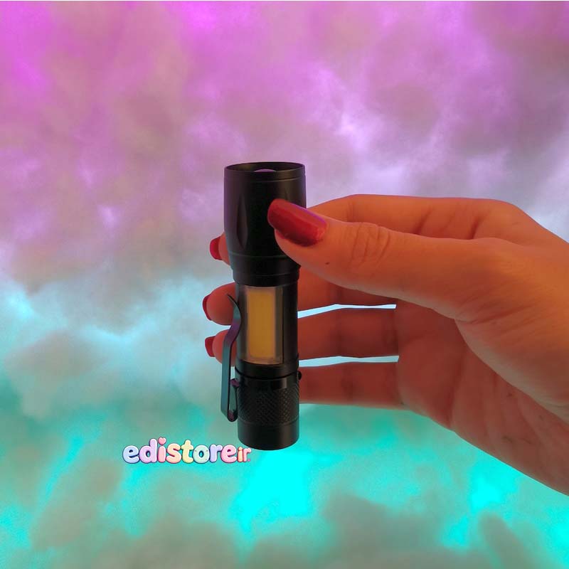 مینی چراغ قوه پلیسی زوم دار