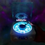 اسپیکر بلوتوثی طرح گرامافونی مدل waves