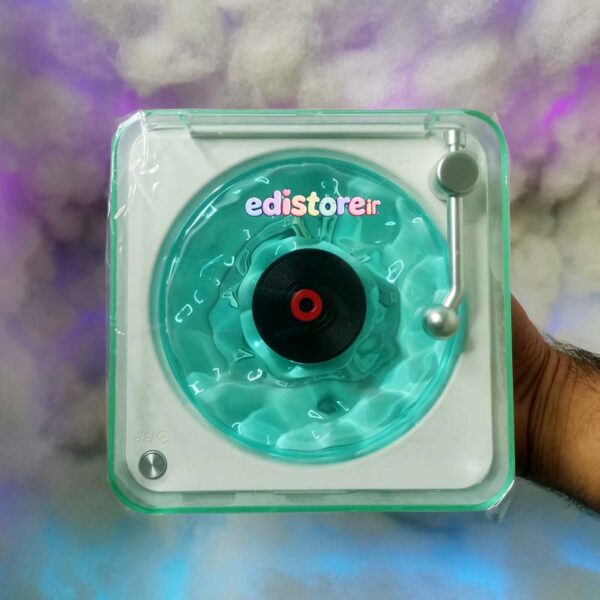 اسپیکر بلوتوثی طرح گرامافونی مدل waves