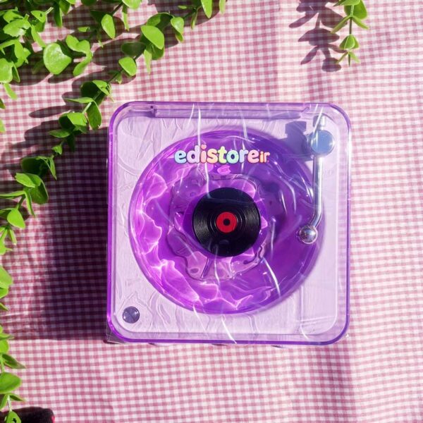 اسپیکر بلوتوثی طرح گرامافونی مدل waves