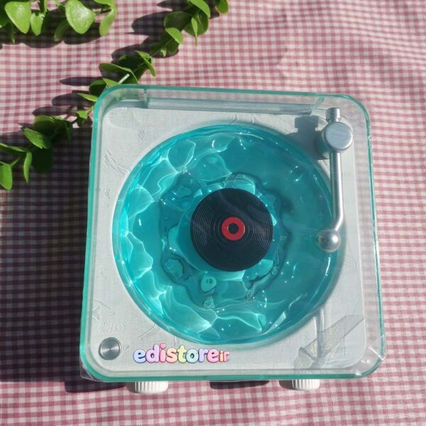 اسپیکر بلوتوثی طرح گرامافونی مدل waves