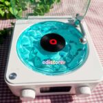 اسپیکر بلوتوثی طرح گرامافونی مدل waves