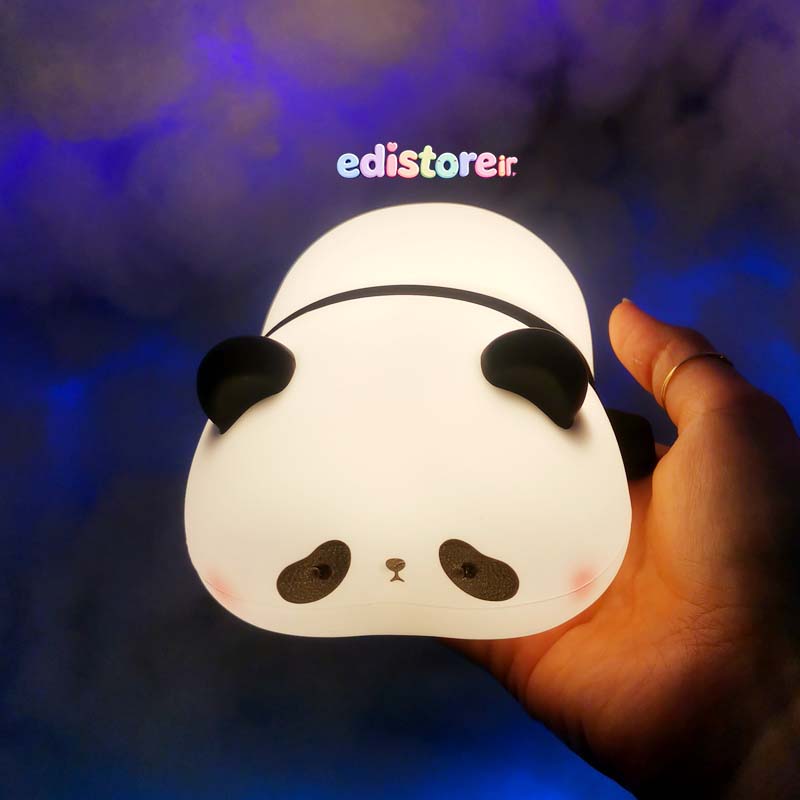 چراغ خواب سیلیکونی طرح پاندا