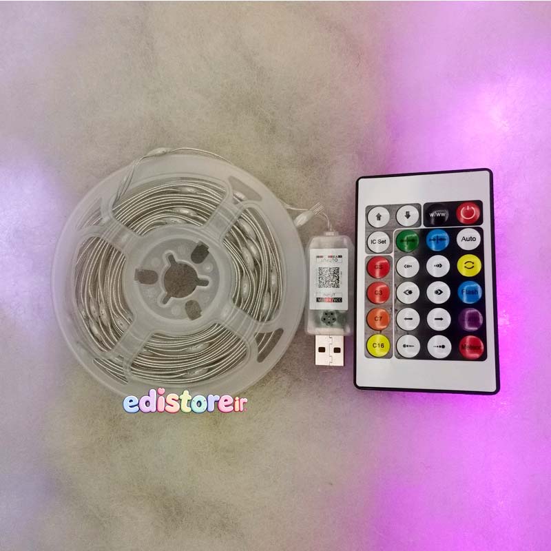 ریسه هوشمند RGB مدل فول کالر