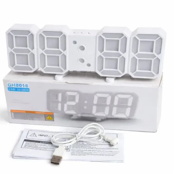 ساعت دیجیتالی رومیزی مدل GH8018 - Image 3