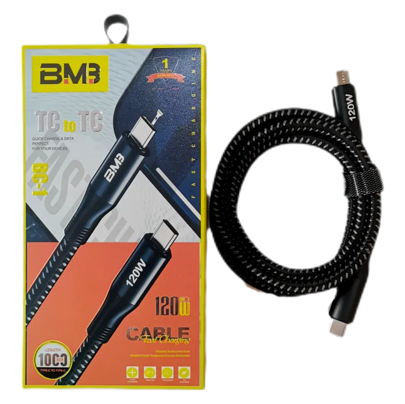 کابل دو سر تایپ c برند bm3